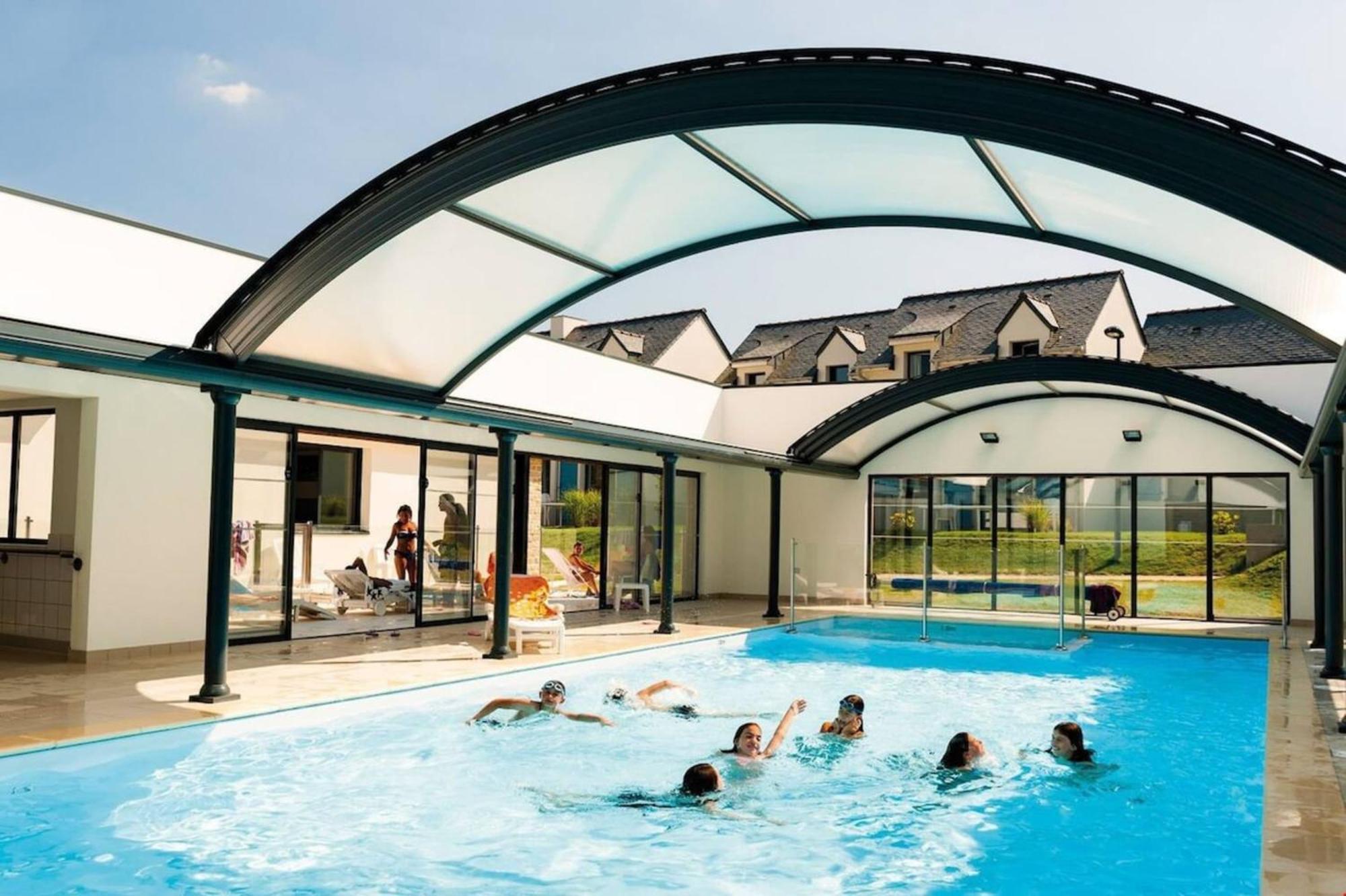 Maisonnette Tout Confort - Golf - Piscine 奎恩 外观 照片
